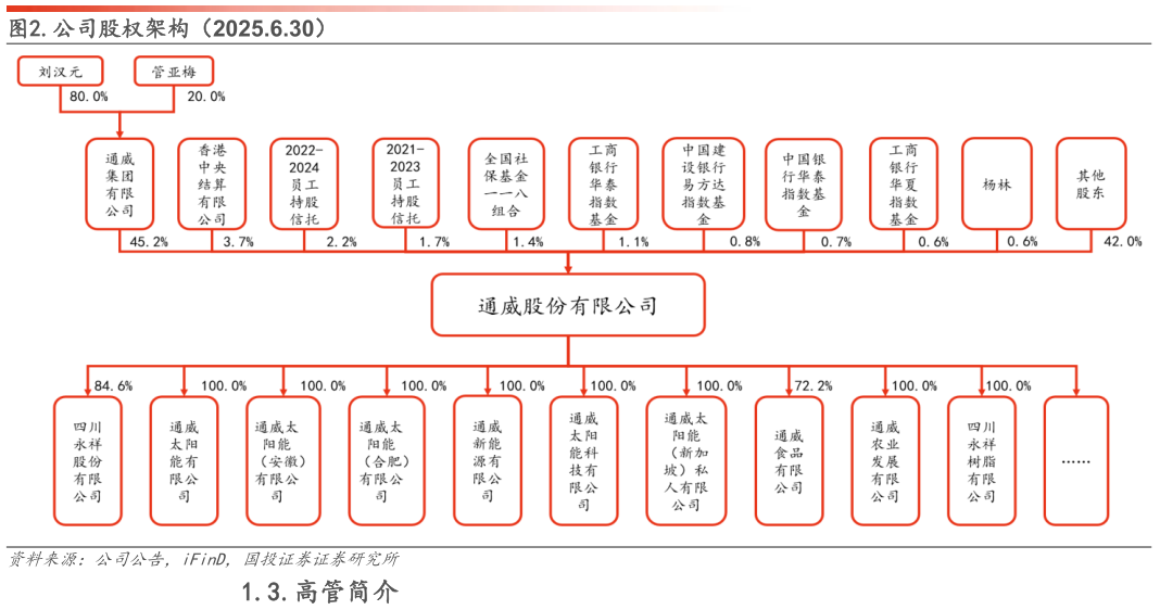请问一下.公司股权架构（2025.6.30）?