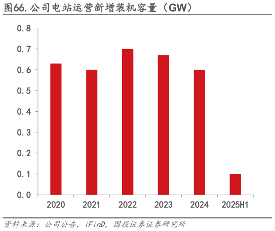 各位网友请教一下.公司电站运营新增装机容量(GW)?
