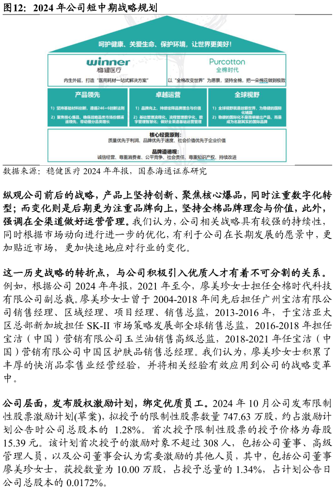 怎样理解2024 年公司短中期战略规划