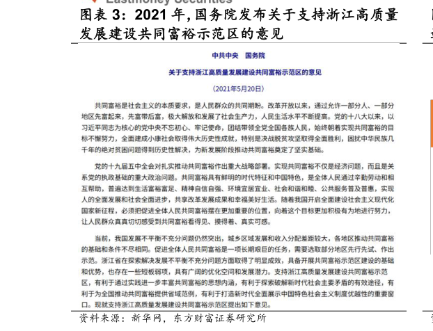 想关注一下2021 年，国务院发布关于支持浙江高质量