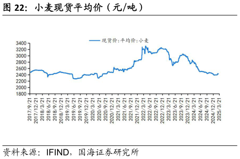 你知道小麦现货平均价(元吨)?