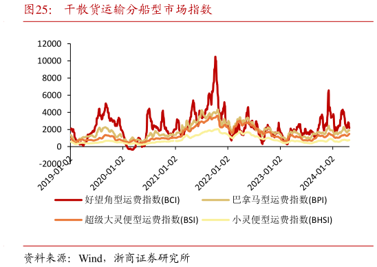 咨询大家干散货运输分船型市场指数?