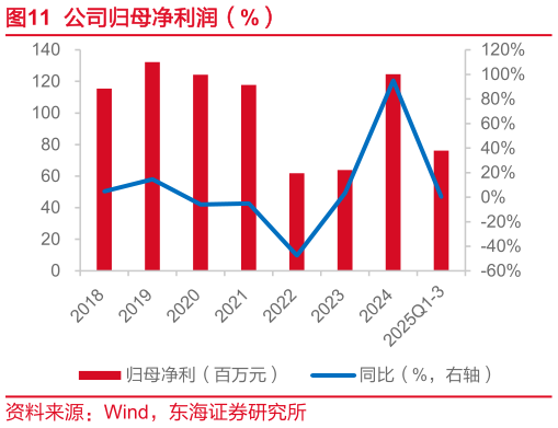 怎样理解公司归母净利润（%）