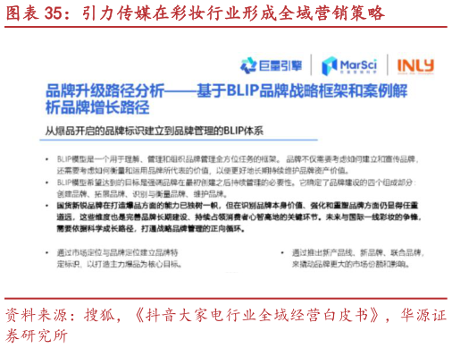 我想了解一下引力传媒在彩妆行业形成全域营销策略