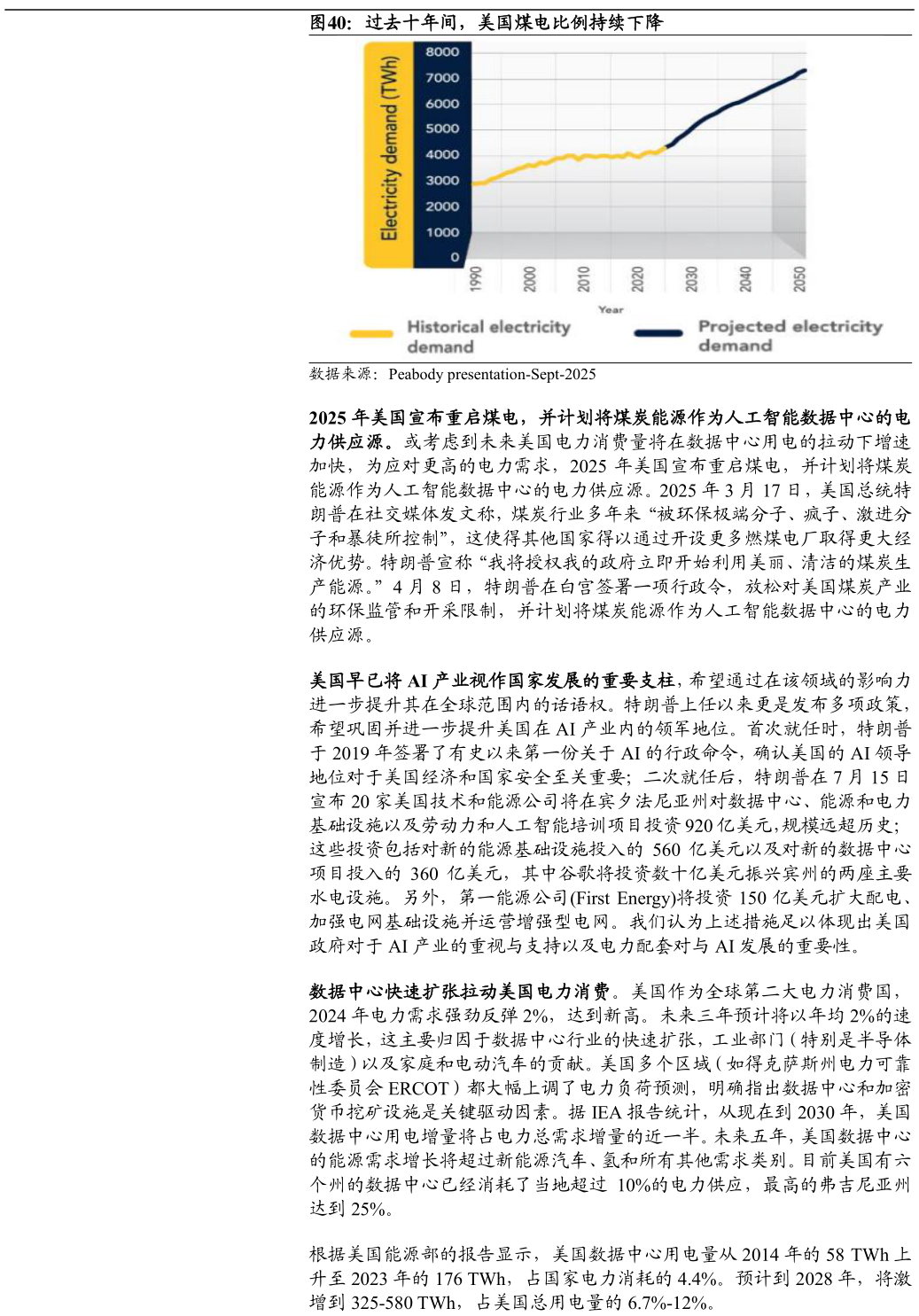 如何了解过去十年间，美国煤电比例持续下降