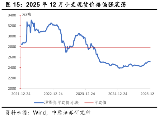 如何才能2025 年 12 月小麦现货价格偏强震荡