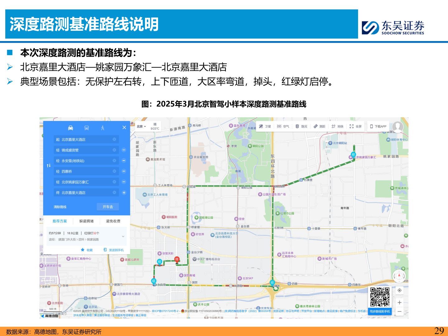 你知道深度路测基准路线说明