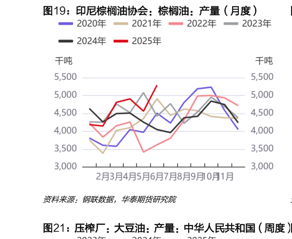 谁知道印尼棕榈油协会：棕榈油：产量（月度）