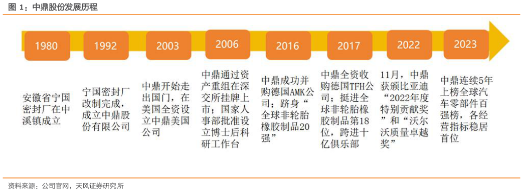 想问下各位网友中鼎股份发展历程