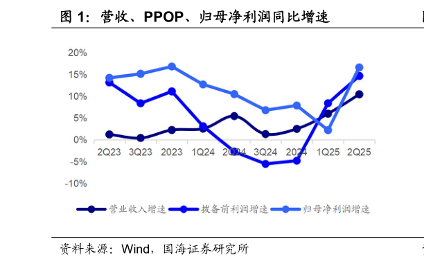 各位网友请教一下营收、PPOP、归母净利润同比增速