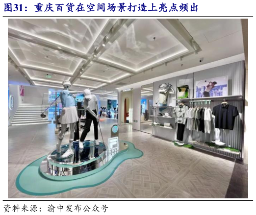 如何了解重庆百货在空间场景打造上亮点频出