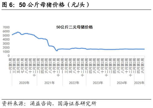 咨询下各位50 公斤母猪价格（元头）