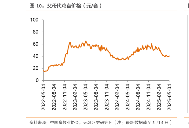 如何解释父母代鸡苗价格（元套）
