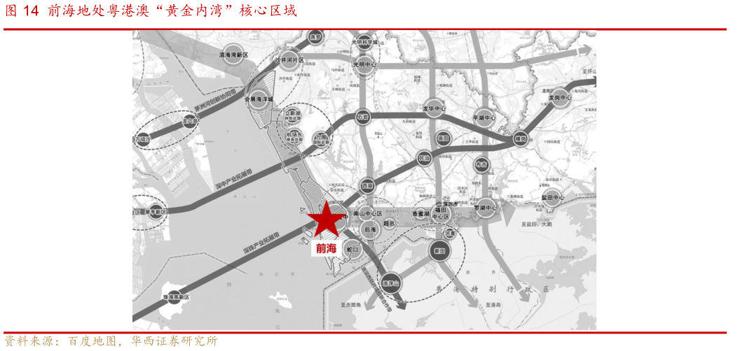 谁知道前海地处粤港澳“黄金内湾”核心区域?