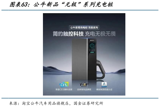 我想了解一下公牛新品“无极”系列充电桩
