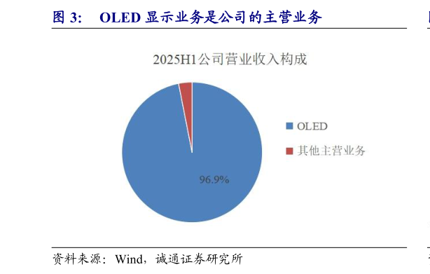 咨询下各位OLED 显示业务是公司的主营业务
