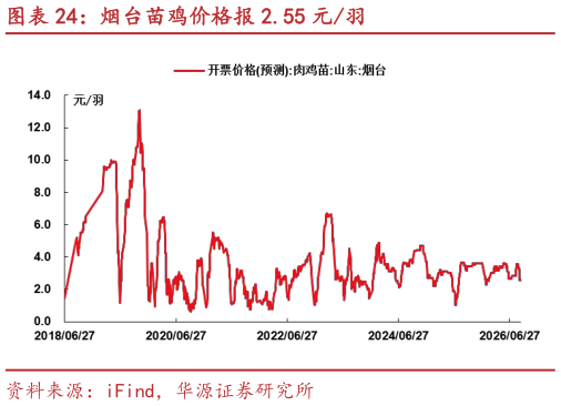 如何看待烟台苗鸡价格报 2.55 元羽