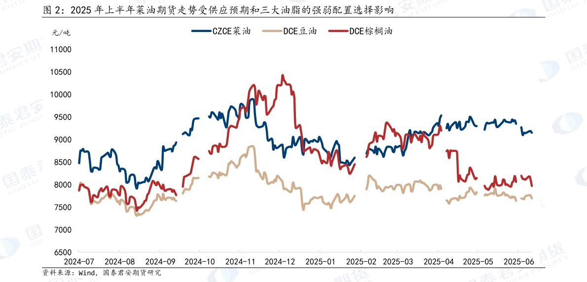 如何才能2025 年上半年菜油期货走势受供应预期和三大油脂的强弱配置选择影响