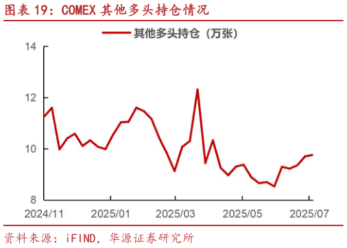 谁知道COMEX 其他多头持仓情况?