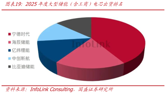 各位网友请教一下2025年度大型储能（含工商）电芯出货排名?