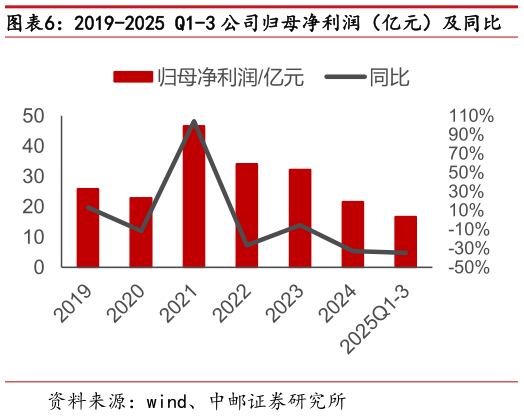 如何才能2019-2025 Q1-3 公司归母净利润（亿元）及同比