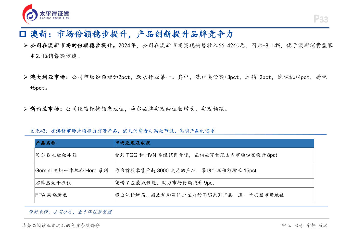 如何了解 澳新：市场份额稳步提升，产品创新提升品牌竞争力