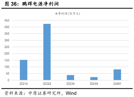 如何看待鹏辉电源净利润