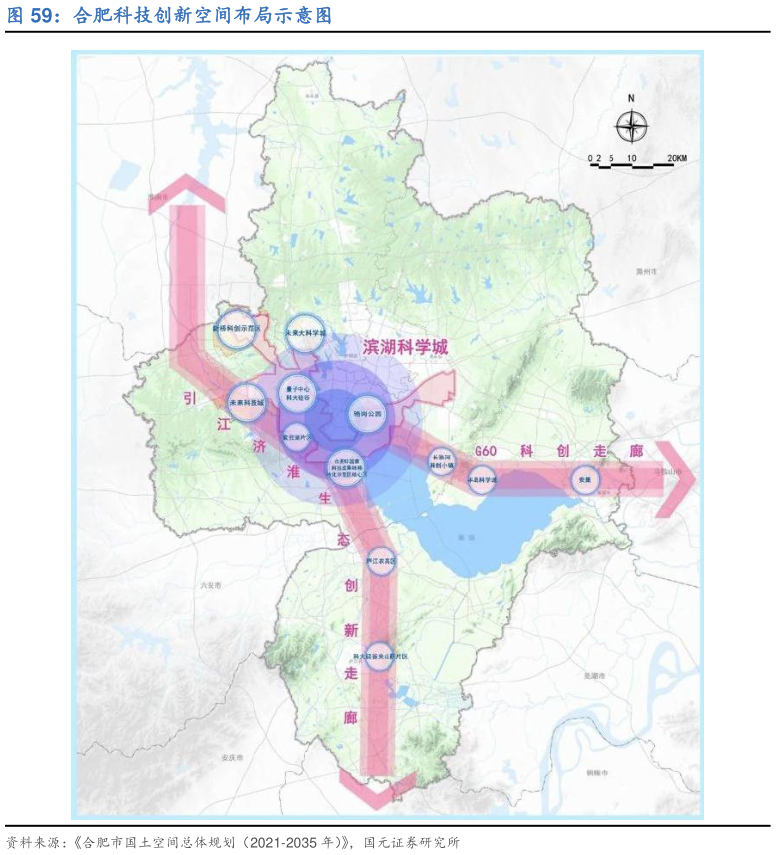 各位网友请教一下合肥科技创新空间布局示意图