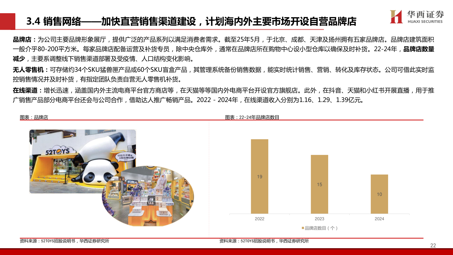 咨询大家3.4 销售网络——加快直营销售渠道建设，计划海内外主要市场开设自营品牌店