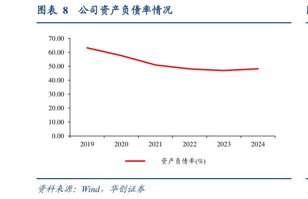 各位网友请教一下公司资产负债率情况?