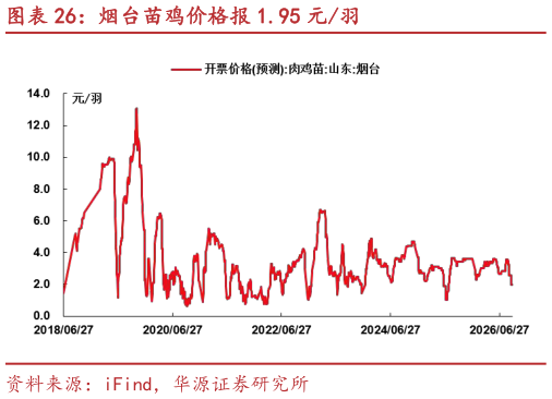一起讨论下烟台苗鸡价格报 1.95 元羽