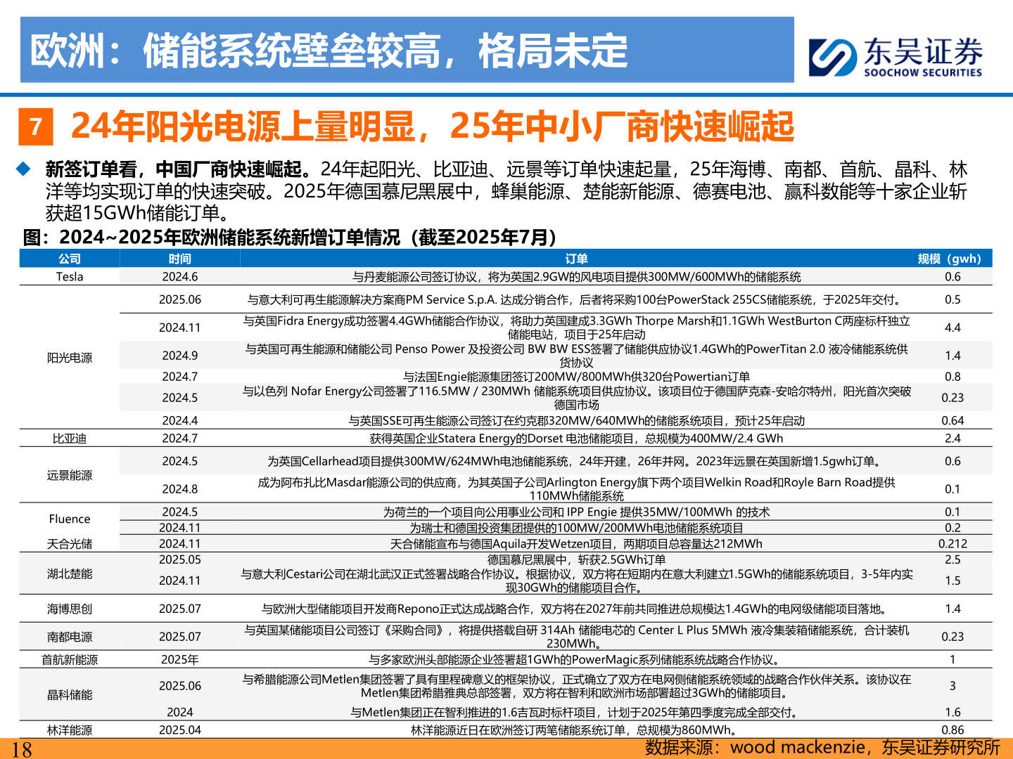 你知道欧洲：储能系统壁垒较高，格局未定