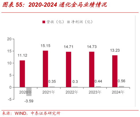如何解释2020-2024 通化金马业绩情况