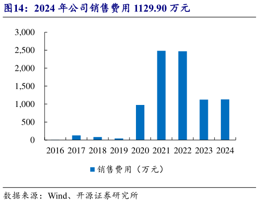 如何了解2024 年公司销售费用 1129.90 万元