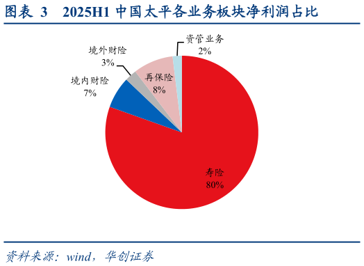 如何看待2025H1 中国太平各业务板块净利润占比
