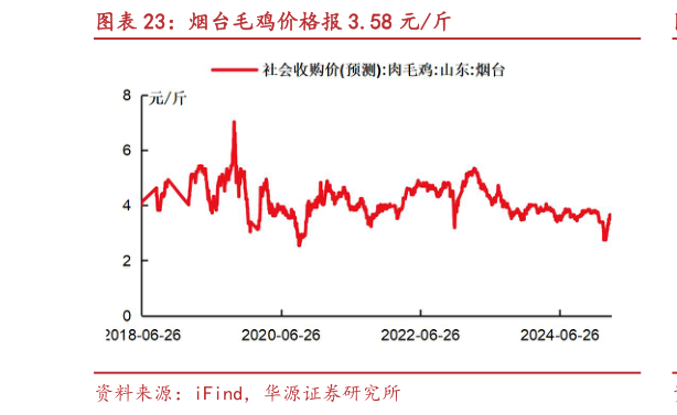 你知道烟台毛鸡价格报 3.58 元斤?