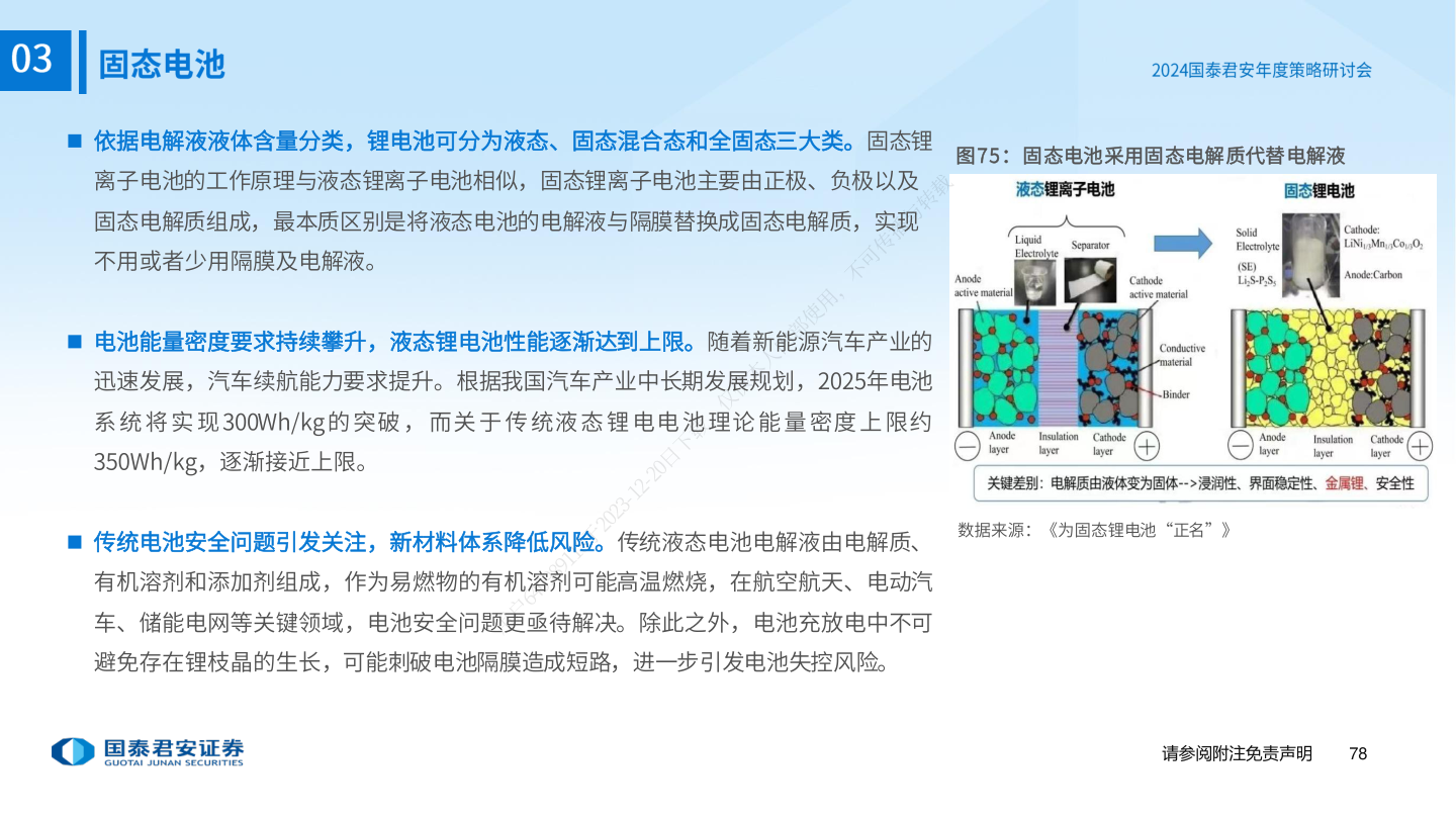 请问一下 依据电解液液体含量分类，锂电池可分为液态、固态混合态和全固态三大类。固态锂