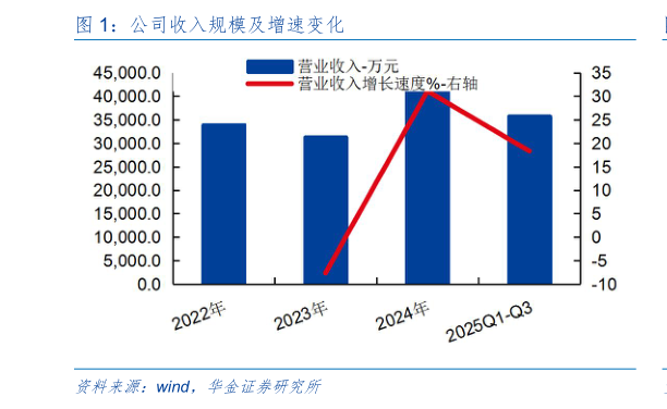一起讨论下公司收入规模及增速变化?