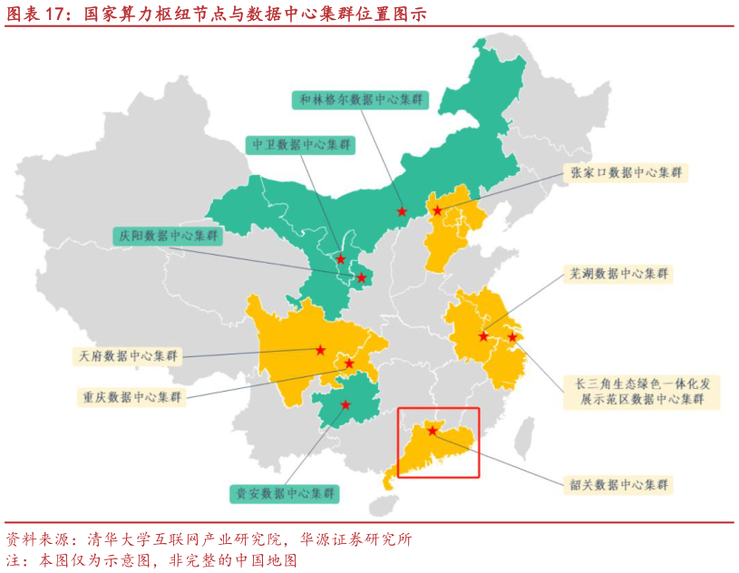 各位网友请教一下国家算力枢纽节点与数据中心集群位置图示?