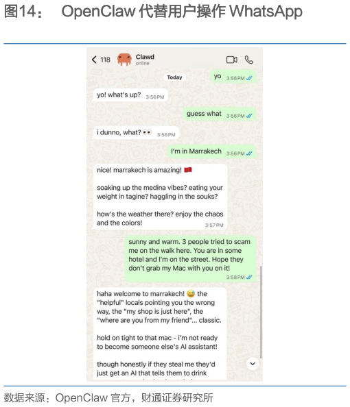 如何了解OpenClaw 代替用户操作 WhatsApp