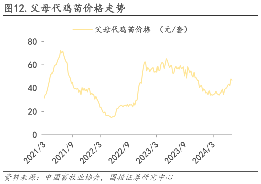 请问一下.父母代鸡苗价格走势?
