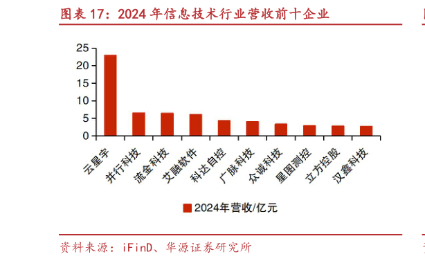 咨询大家2024 年信息技术行业营收前十企业