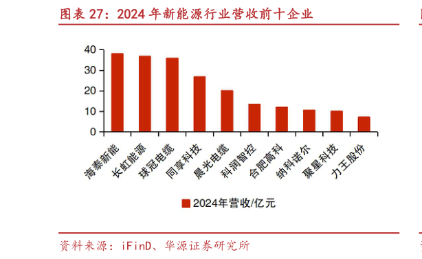如何了解2024 年新能源行业营收前十企业