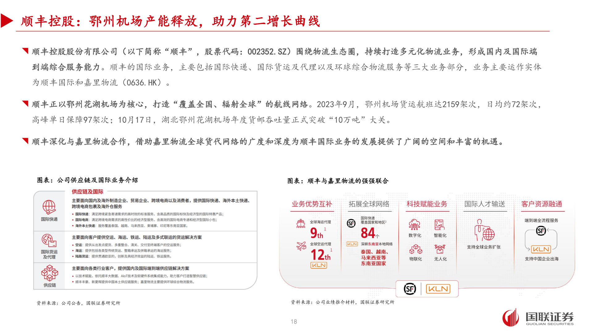 如何看待顺丰控股:鄂州机场产能释放,助力第二增长曲线?