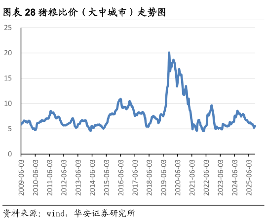 如何看待猪粮比价（大中城市）走势图
