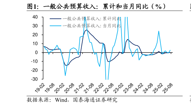 我想了解一下一般公共预算收入：累计和当月同比（%）