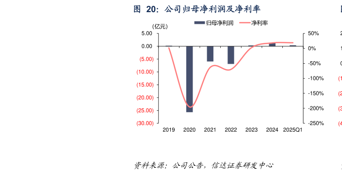 各位网友请教一下公司归母净利润及净利率