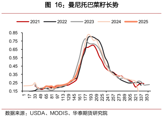 如何了解曼尼托巴菜籽长势?