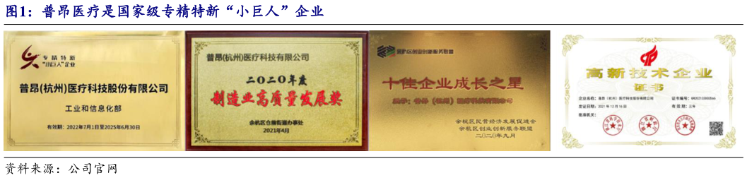 怎样理解普昂医疗是国家级专精特新“小巨人”企业?