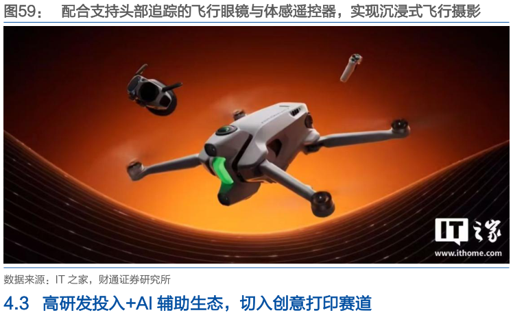 请问一下配合支持头部追踪的飞行眼镜与体感遥控器,实现沉浸式飞行摄影?